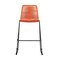 Armen Living Shasta 30" Outdoor Metal and Tangerine Rope Stackable Barstool, PK2 LCSTBABLTNG30 - alternate 4